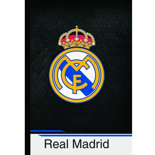 Zvezek z trdimi platnicami Real Madrid A4 črte (z robom)