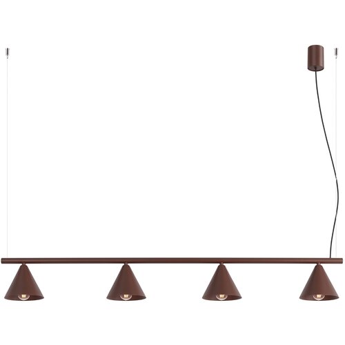 Sollux Lighting Lestenec NOX 4L rjava, (5000352347) Cene
