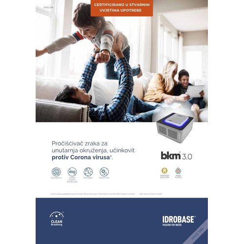 Idrobase Proči&amp;scaron;ćivač zraka BKM 3.0 (bez ozona) Slike