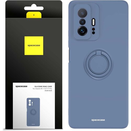 Spacecase SILIKONSKI OVITEK OBROČ ZA XIAOMI MI 11T 11T PRO MODER, (21962773) Cene