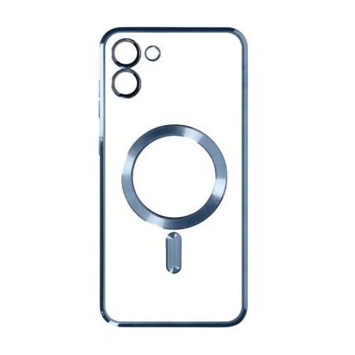  Silikonska MagSafe futrola za Samsung Galaxy A07/ plava Slike