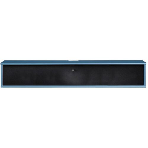 Hammel Furniture Črna/modra TV omarica 133x22 cm Mistral &amp;ndash; Slike