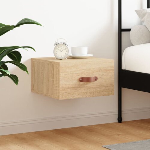 vidaXL Stenska nočna omarica sonoma hrast 35x35x20 cm Cene