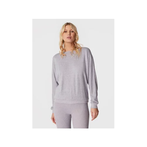 Triumph Pulover Thermal 10213447 Siva Relaxed Fit