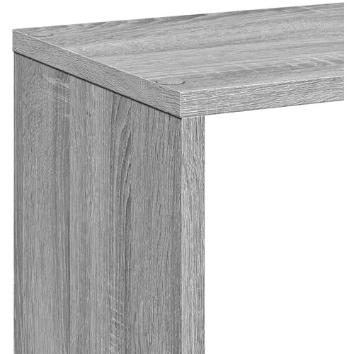 Pregrada regal za knjige boja hrasta 67x25x161,5 cm drveni Slike