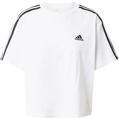 ADIDAS SPORTSWEAR Funkcionalna majica črna / bela
