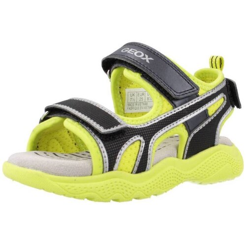 Geox Sandali &amp;amp; Odprti čevlji J SANDAL SPLUSH BOY Rumena Slike