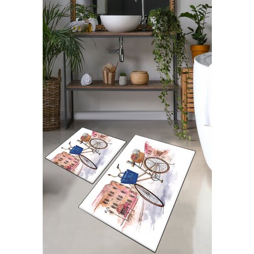 Lessentiel Maison set 2 prostirke za kupatilo Šareni Cene