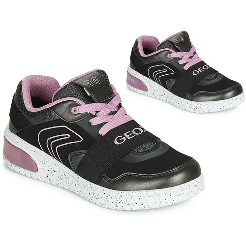 Geox Visoke superge J XLED GIRL Črna Cene