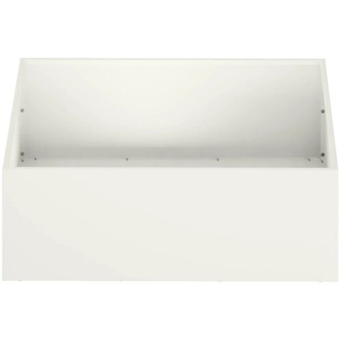 Vrtna saksija Bijela 40 x 40 x 20 cm Čelična vrata - Bijela 40 x 40 x 20 cm 1 Slike