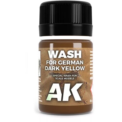 AK Interactive Dark Yellow Wash Cene