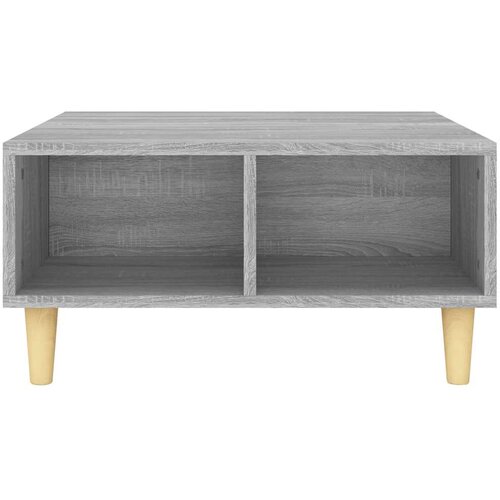  Stolić za kavu boja sivog hrasta sonome 60x60x30 cm od iverice Slike