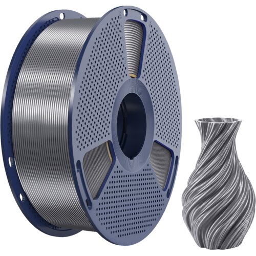 SUNLU Silk PLA+ 2.0 Titanium Steel - 1,75 mm / 1000 g Slike