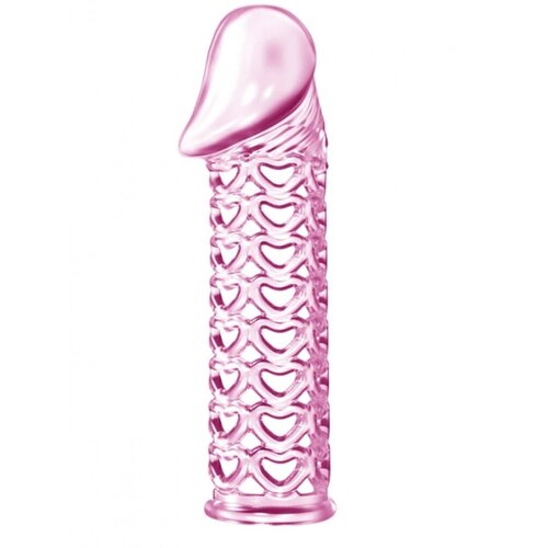  Navlaka za penis Male Waer Net Sleeve, 11.7cm, Roze Slike