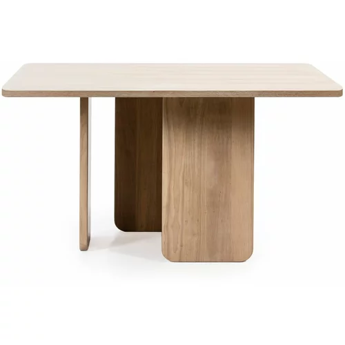 Teulat Jedilna miza s pepelovim furnirjem Arq, 137 x 137 cm