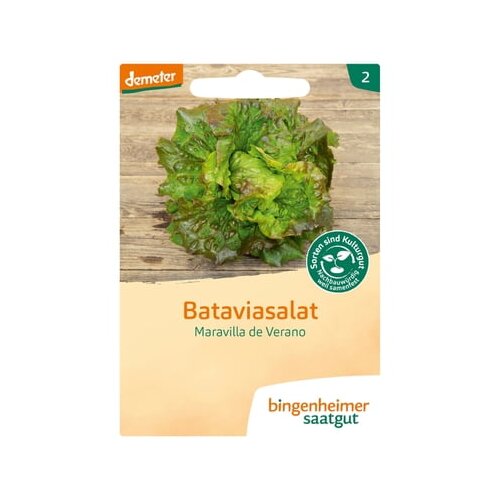 Bingenheimer Saatgut batavia-solata &amp;quot;Maravilla de Verano&amp;quot; Slike