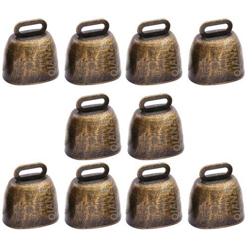 INF Starinske bronaste zvončke - paket 10, 35x35x24mm železni zvončki, (5000252971) Cene
