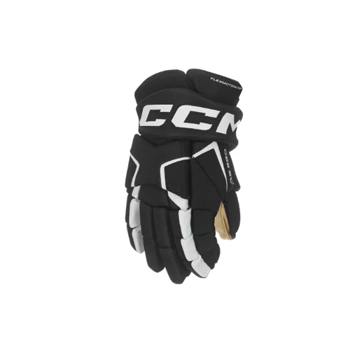 CCM Hokejske rokavice Tacks AS580 Junior, črno-bele, velikost: 11, (20781723)
