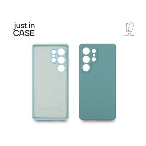 Just_in_Case 2u1 Extra case MIX PLUS paket maski za telefon Samsung S25 Ultra ZELENI ( MIXPL236GN ) Cene