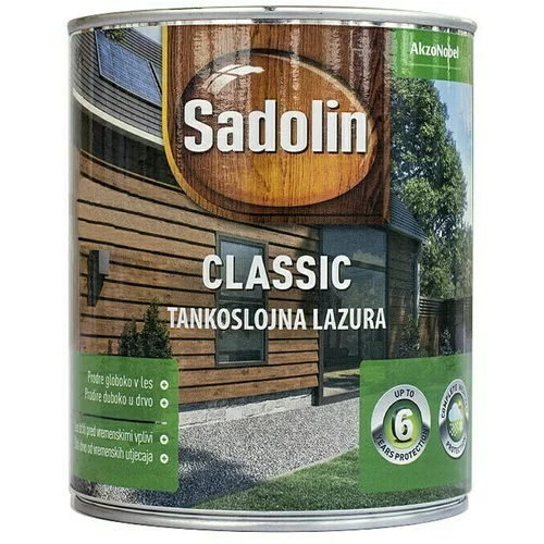 Sadolin Lazura za zaštitu drva Classic (Boja: Hrast, 2,5 l)