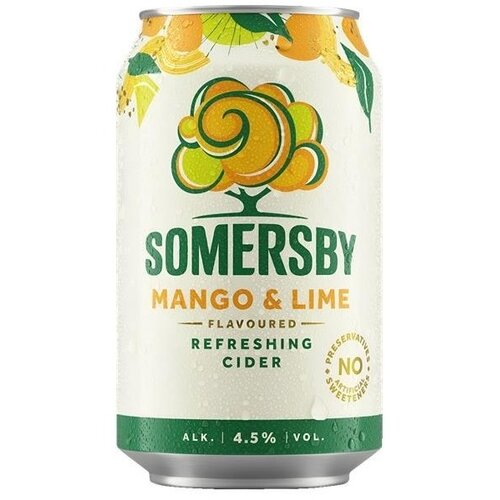 Somersby mango&lime limenka 0,33l Cene