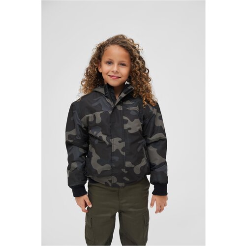 Brandit Children&amp;#039;s windbreaker with darkcamo front zipper Slike