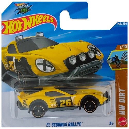 Mattel Hot Wheels: El Segundo Rallye rumena mali avto 1/64 - Slike
