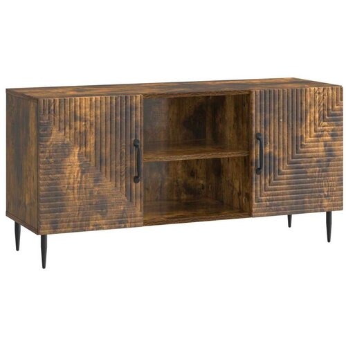 TV omarica Dimljen hrast 102 x 34,5 x 50 cm Inženirski les, (5000210189) Cene