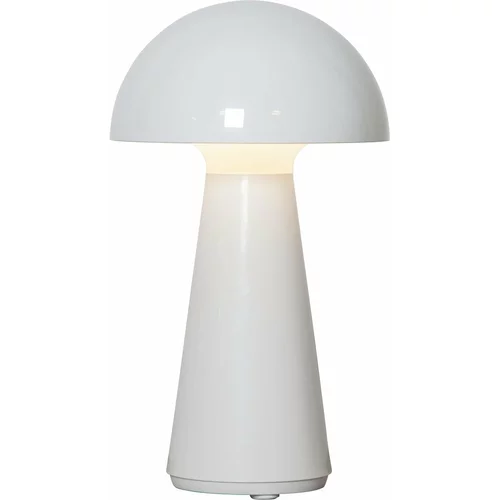 Star Trading Bela LED zatemnitvena namizna svetilka (višina 28 cm) Mushroom –