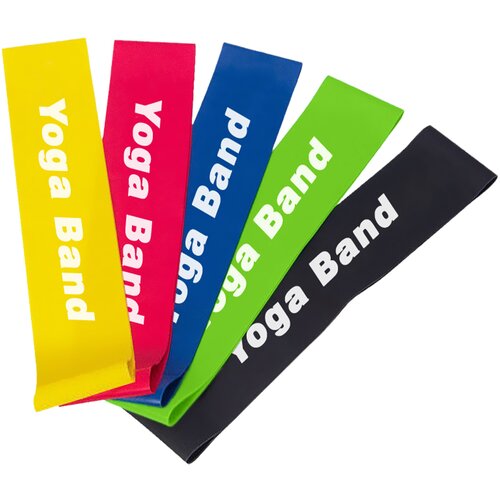 Iron Elastične trake 5 in 1 zatvorene Yoga Band - set od 5 gumene trake različitih otpora - Trake za fitness i yoguv Cene