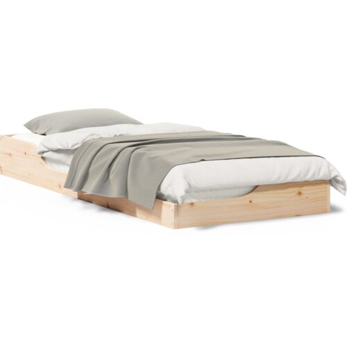  posteljni okvir, trden borov les, rjava, 90&amp;times;213,5&amp;times;24 cm Slike