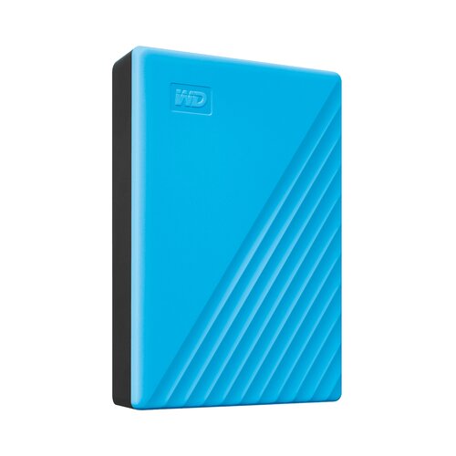 Western Digital WD My Passport 4TB portable HDD Blue WDBPKJ0040BBL-WESN Slike