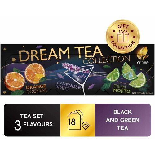 Curtis dream tea collection – kombinacija čajeva, 28.2g Slike
