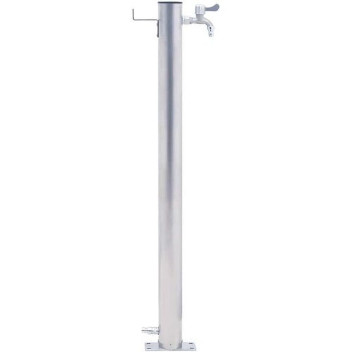  Vrtni stup za vodu 40 cm od nehrđajućeg čelika okrugli Slike