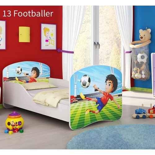  Otro&scaron;ka postelja ACMA z motivom 160x80 cm 13 Footballer Cene