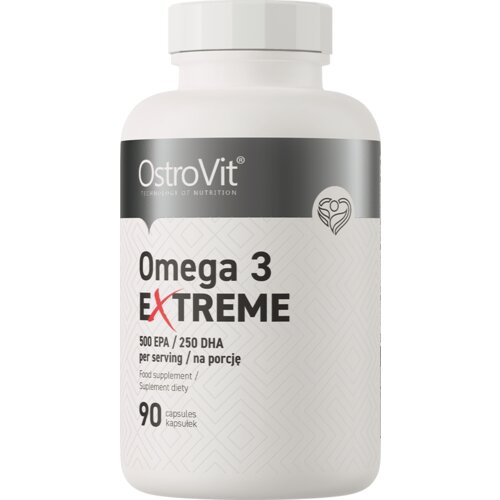 OSTROVIT Omega 3 Extreme 90 Kapsula – Podrška Srcu, Mozgu i Imunitetu Cene