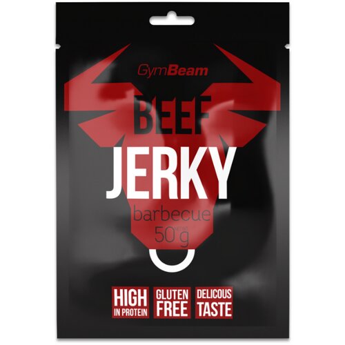 GymBeam Sušena govedina Beef Jerky 50  g BBQ Cene