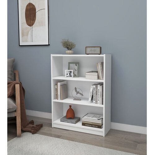 Woody Fashion Holiday - White White Bookshelf Cene