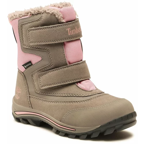 Timberland Čizme za snijeg 'Chillberg 2' siva / roza