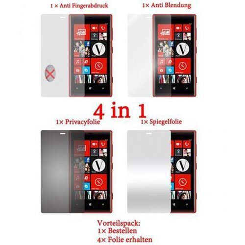  Nokia - Za&scaron;čitnimi filmi v High Clear - 4 filmi (1x zasebnost - 1x ogledalo - 1x Matt - 1x anti -Fingerprint), (20604953) Cene