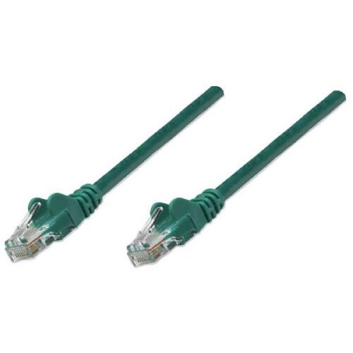 Intellinet CAT5e UTP 5m, zelen mrežni priključni patch kabel Slike