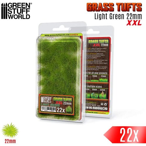 Green Stuff World Grass Tufts XXL 22mm Light Green | Buseni trave XXL 22mm svetlo zeleni Cene