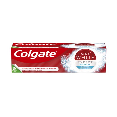 Colgate Pasta za zube Max white expert micellar 75ml Slike