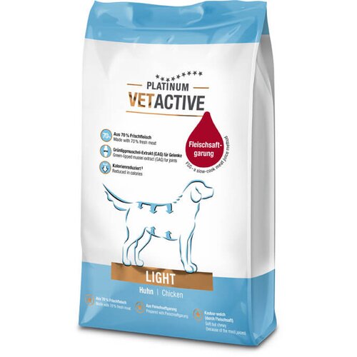 Platinum vetactive light - suva hrana za pse sa piletinom za kontrolu telesne težine (1,5kg, 5kg) 1,5kg Slike