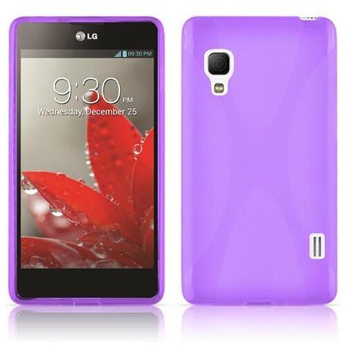 Cadorabo Case, združljiv z LG v pastelni vijolični barvi - za&scaron;čitni pokrov iz fleksibilnega silikona TPU, (20586739) Cene