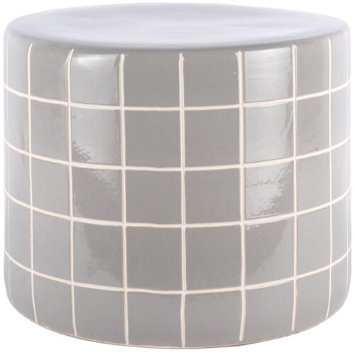 Leitmotiv Okrugao pomoćni stol keramički &oslash; 42 cm Retro Tiles &ndash; Cijene