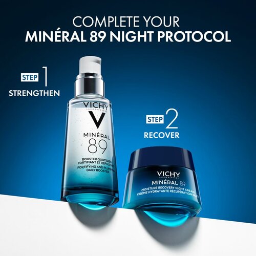 Vichy Min&amp;eacute;ral 89 NIght Cream nočna regeneracijska krema 50 ml Slike