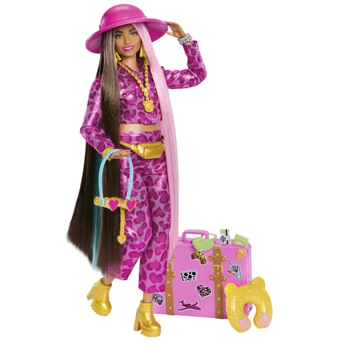 Barbie EXTRA lutka na putovanju-Safari ( smeđa) HPT48