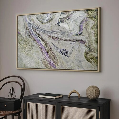  Slika - Colorful Rock (1 Part) Wide - Third Variant 120x80 U prirodnom drvenom okviru Slike