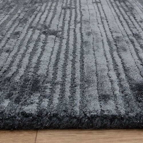 Asiatic Carpets Petrolej zeleni ručno rađen tepih od mje&amp;scaron;avine vune 160x230 cm Henley Petrol &amp;ndash; Slike
